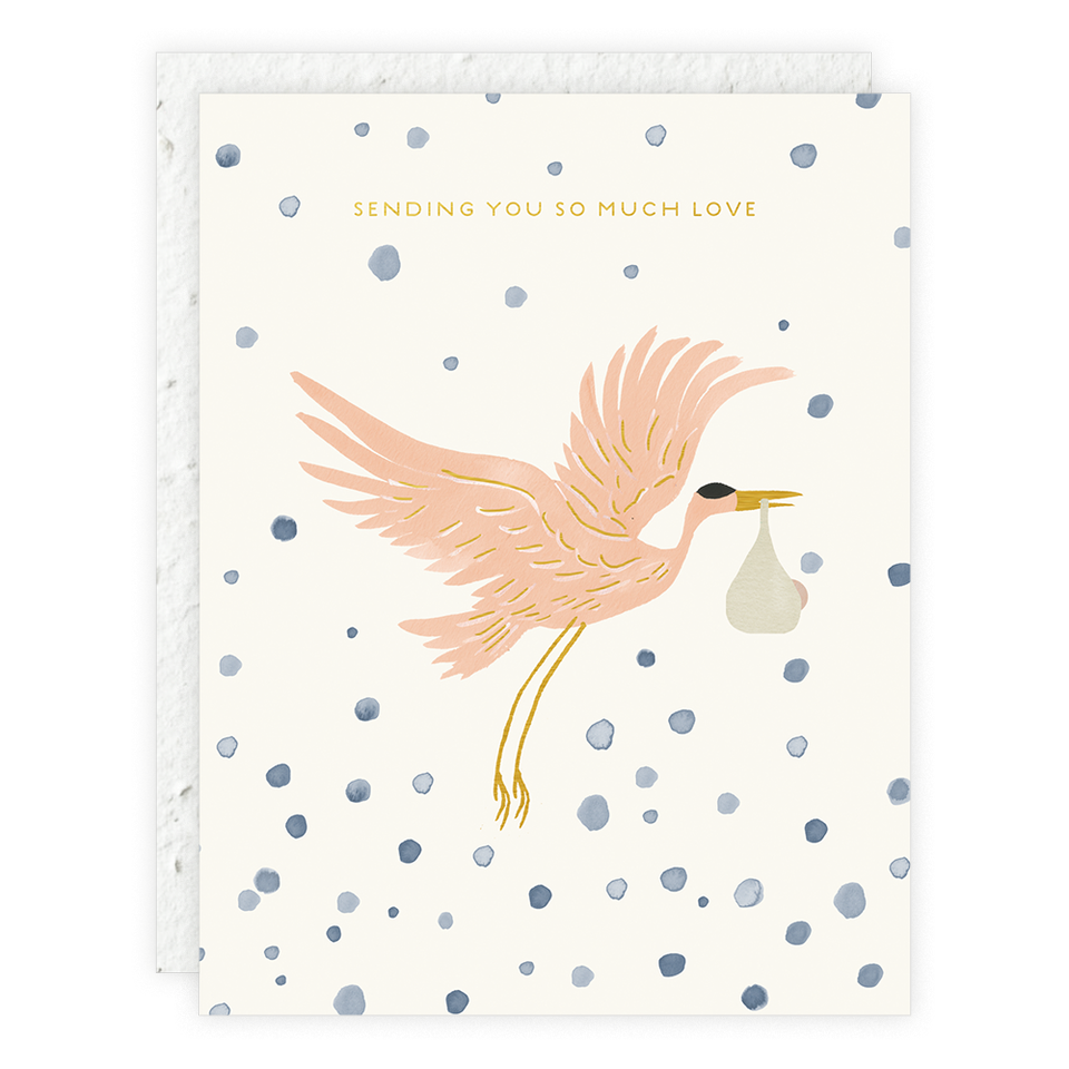 Sending You So Much Love - Baby Card